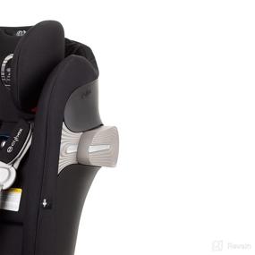 img 1 attached to 🚗 Cybex Gold Eternis S All in 1 Convertible Car Seat with SensorSafe - Pepper Black