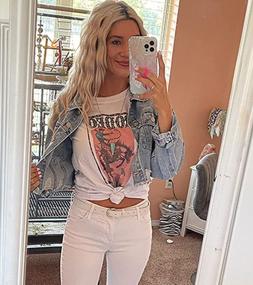 img 2 attached to Womens Western Graphic Cowboys Shirts Rodeo Road Vintage Tees Casual Cowgirls Outfit Wild Soul Print Classic Tops