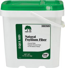 img 1 attached to 10-фунтовая добавка Farnam Equi Aid Natural Horse Psyllium Psyllium - способствует эффективному удалению песка и грязи из вентральной части толстой кишки с помощью 32 мерных ложек.
