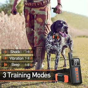 img 3 attached to Advanced Dog Training Collar with Remote - 3 Modes Beep Vibration Shock for Large, Medium, Small Dogs