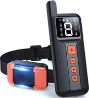 advanced dog training collar with remote - 3 modes beep vibration shock for large, medium, small dogs logo