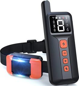 img 4 attached to Advanced Dog Training Collar with Remote - 3 Modes Beep Vibration Shock for Large, Medium, Small Dogs