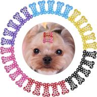 pawsclaws bone shaped barrettes товары для ухода за волосами логотип