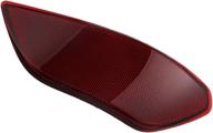 🚗 cayenne rear bumper trim reflector: driver side red lens light for porsche cayenne 2011-2014 логотип