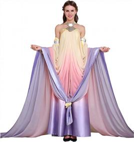 img 3 attached to Queen Padme Amidala Cosplay Dress For Women By CosplayDiy