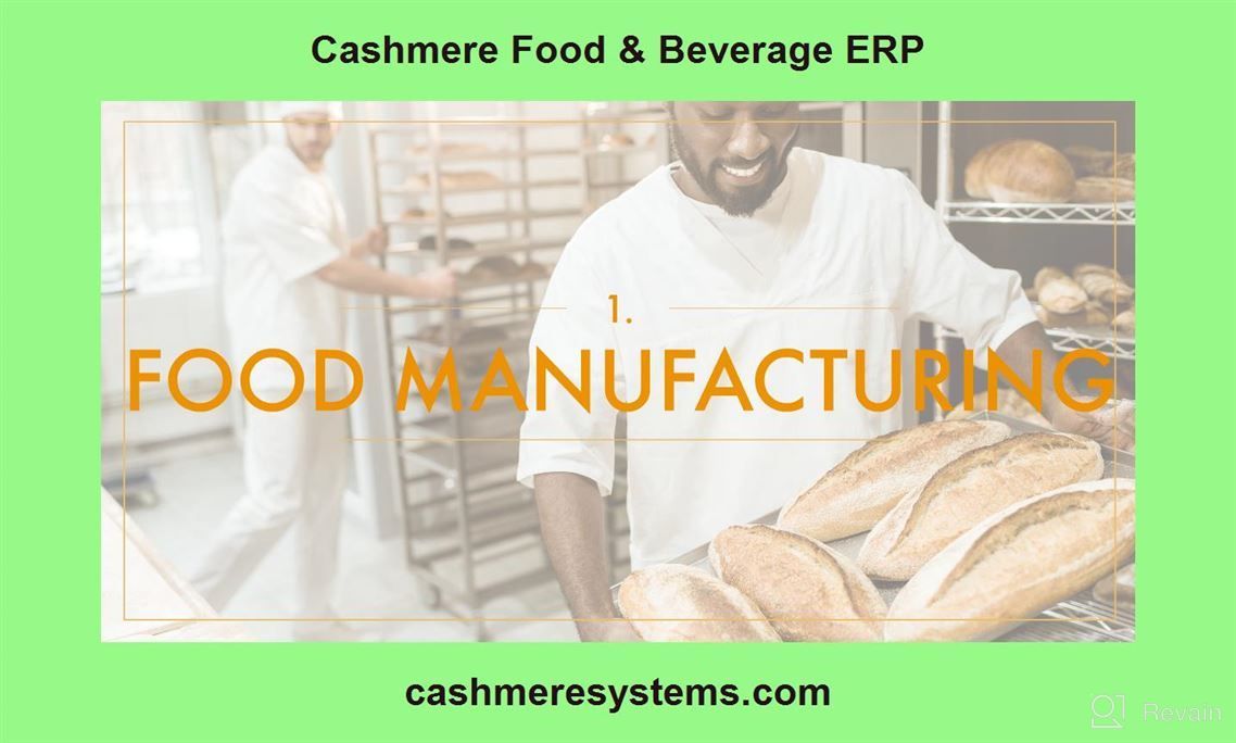 img 1 attached to Cashmere Food & Beverage ERP review by Will Kern