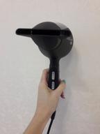 img 1 attached to Hair dryer Coifin EK2 R Extra Korto 2 Ionic, black review by Barbara Klin ᠌