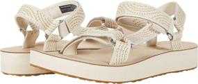 img 4 attached to Teva Universal Lightweight Athletic Flip Flops for Women - Strapping Shoes