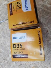 img 6 attached to 🔦 Фара PHILIPS D3S 4300K XenStart OEM HID Xenon Bulb 42403C1 35W DOT GERMANY - 1 пакет от ALI