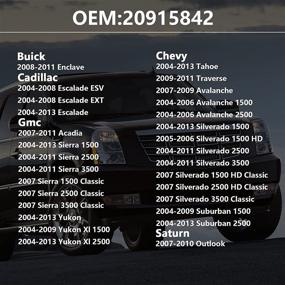 img 2 attached to 🔑 Fuel Cap GT330 Gas Cap 20915842 - Compatible with 2004-2013 Buick Enclave, Cadillac Escalade ESV EXT, Chevy Tahoe, Traverse, Avalanche, Silverado 1500 2500 3500, Suburban, GMC Acadia, Sierra, Yukon, Saturn Outlook & more.