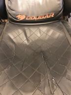 img 1 attached to Gaming chair COUGAR Armor One, on wheels, eco leather, black/orange [cu-armone] review by Adam Gontarz ᠌