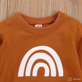 img 1 attached to Toddler Rainbow Pullover Sweatshirt Clothes Apparel & Accessories Baby Boys ~ Clothing