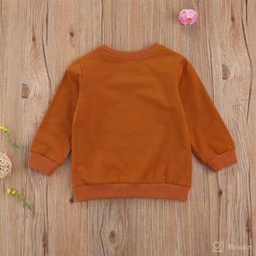 img 2 attached to Toddler Rainbow Pullover Sweatshirt Clothes Apparel & Accessories Baby Boys ~ Clothing