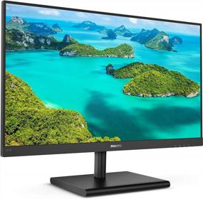 img 2 attached to Enhance Your Viewing Experience with Philips 271E1S Frameless Computer Monitors: Full HD, 75Hz Refresh Rate, Adaptive Sync, Anti-Glare, Flicker-Free