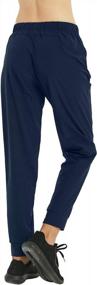 img 4 attached to Comfortable And Stylish Women'S Yoga Running Pants With Pockets For Workouts And Lounging