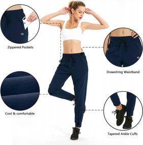 img 2 attached to Comfortable And Stylish Women'S Yoga Running Pants With Pockets For Workouts And Lounging