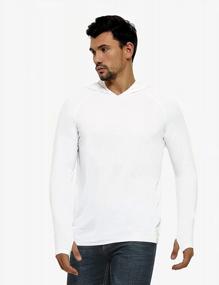 img 3 attached to Safort Men'S Hooded T-Shirt With Sun Protection For Outdoor Activities