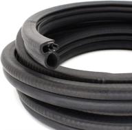 🚗 enhance your vehicle's protection: autoxbert 3m/10ft car door epdm rubber seal strip with side pvc bulb for optimal weather stripping and window sealing logo