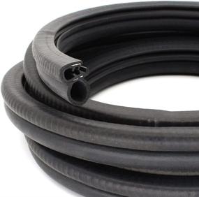 img 4 attached to 🚗 Enhance Your Vehicle's Protection: AUTOXBERT 3M/10Ft Car Door EPDM Rubber Seal Strip with Side PVC Bulb for Optimal Weather Stripping and Window Sealing