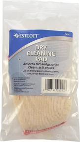 img 1 attached to 🧼 Westcott Dry Cleaning Pad, White, 6.75x4 inches (DCP-1)