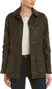 img 3 attached to Barbour Womens Beadnell Jacket Black Women's Clothing at Coats, Jackets & Vests