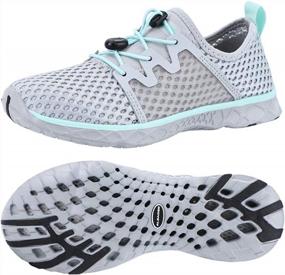 img 4 attached to ALEADER Women'S Stylish Water Shoes For Beach, Surf & Swim - Aqua Comfort!