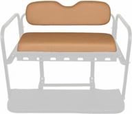 replacement cushions for mach1/mach2/mach3 golf cart rear seat brand seats by gtw logo