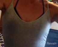 img 1 attached to 4-Pack Xelky Womens V Neck Camisole Tank Tops: Lightweight, Adjustable Spaghetti Strap Undershirts S-XL review by Jayshawn Webb