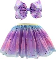 🦋 girls' clothing and skirts & skorts: colorful butterfly headband dressing bow логотип