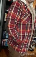 img 1 attached to Men's Camp Night Berber Lined Hooded Flannel Shirt Jacket by Legendary Whitetails review by Dan Germain