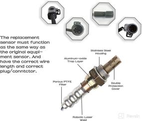 img 4 attached to 🔧 A15719X Oxygen Sensor Replacement: Upstream & Downstream for Ford Aerostar, Bronco, E-150 to E-350, Econolinev, Explorer, F-150 to F-350, Flex, Focus, Ranger