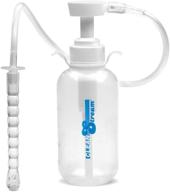 pump action enema bottle kit with nozzle for efficient cleaning logo