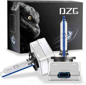 img 4 attached to 🔦 DZG D8S Xenon Headlight Bulbs: 25W 12V Car Headlamp, 8000K Ice Blue, Pack of 2