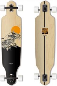 img 4 attached to 40 Inch Maple Longboard Cruiser: Volador'S Classic Design For Smooth Riding!
