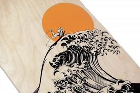 img 1 attached to 40 Inch Maple Longboard Cruiser: Volador'S Classic Design For Smooth Riding!