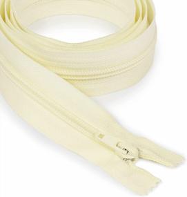 img 2 attached to 30-Inch Cream Nylon Upholstery Zipper By Dritz Home – High-Quality And Durable