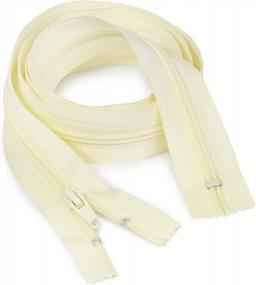 img 3 attached to 30-Inch Cream Nylon Upholstery Zipper By Dritz Home – High-Quality And Durable