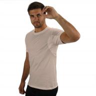 stay dry all day with kleinert's sweatproof undershirt for men - featuring underarm sweat pads logo