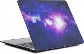 img 1 attached to Starry Sky MacBook Air Case With Keyboard Cover And Screen Protector - Compatible With Air 13-Inch 2018-2022 Model A1932/A2179/A2337 - Hard Plastic Shell For Enhanced Protection