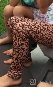 img 5 attached to 🐆 Colorful Mermaid Leopard Girls' Digital Leggings: Fashionable and Trendy Clothing Choice