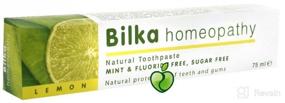 img 1 attached to Organic Peppermint Fluoride Toothpaste by Bilka – Homeopathic Formula