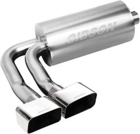 img 4 attached to Gibson 69517 Super Truck Stainless Dual Exhaust System: Unleash the Power of Performance
