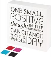 motivational wall art plaques: positive thought office decor and inspirational gifts with powerful sayings. logo