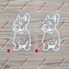 img 4 attached to 3S MOTORLINE Bulldog Frenchie Background Exterior Accessories