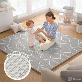 img 2 attached to Fodoss Baby Playpen with Mat: A Versatile Play Yard for Babies and Toddlers in Apartments