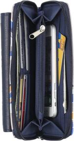 img 1 attached to 👛 Nautica Women's Wallet Clutch Organizer - Stylish Handbags & Wallets at Wallets Depot