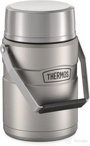 img 2 attached to THERMOS Stainless King Vacuum-Insulated Food Jar - 47 oz, Matte Steel