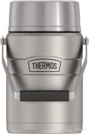 thermos stainless king vacuum-insulated food jar - 47 oz, matte steel логотип