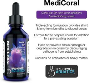 img 1 attached to 🐠 Brightwell Aquatics Medicoral - Coral Dip for Enhancing New Coral Additions and Optimizing Established Coral Health