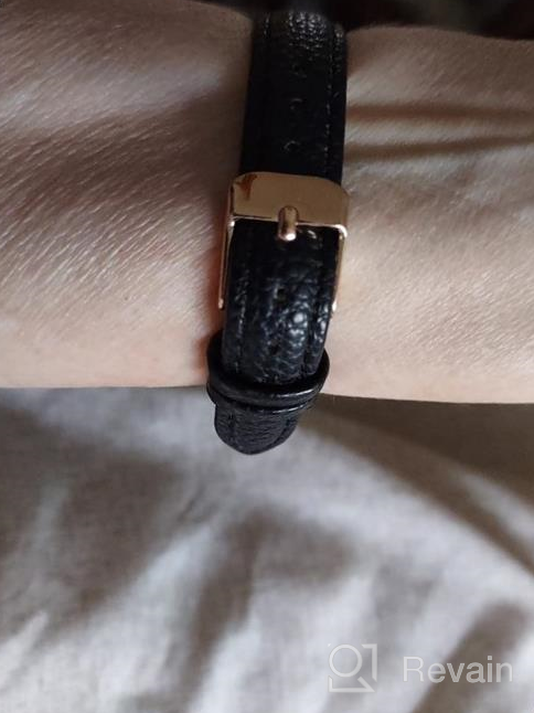 img 1 attached to Stylish Girls Watches: Perfect Gift for Ages 11-15, Japanese Movement, Casual Leather Band, Ideal for Students and Fashionable Ladies! review by Brooke Watts